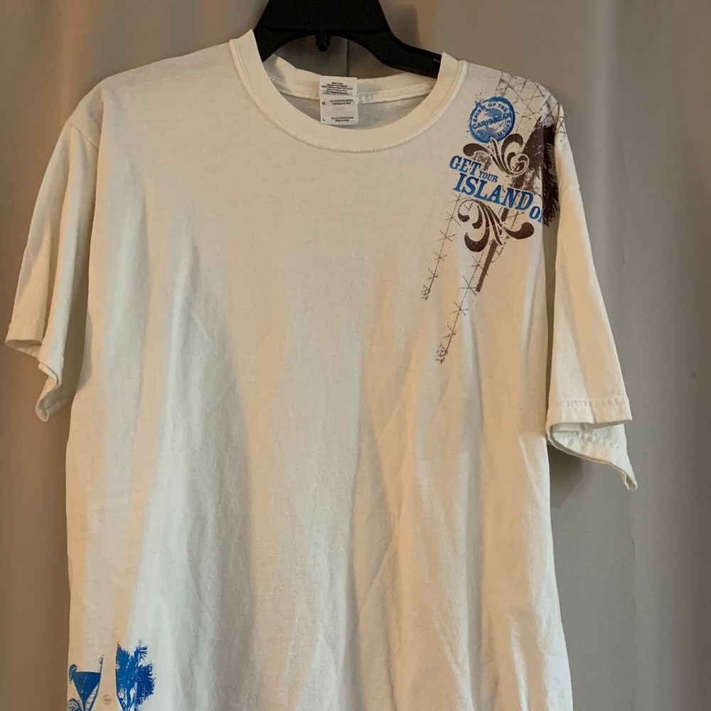 Malibu Rum "Get Your Island On" T Shirt